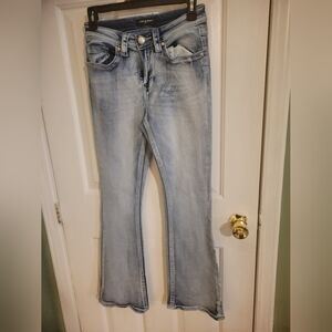 Fire & Rain Bootcut Denim Jeans, Faded Blue, High waiste.  SIZE 5